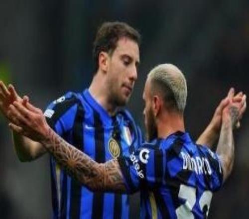 米体：国米考虑让奥古斯托踢尤文，迪马尔科踢下周的欧冠